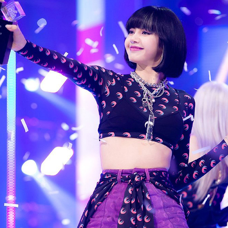 Marine Serreスタイル!月柄模様ロゴプリントムーンストレッチジャージー長袖Tシャツトップス!