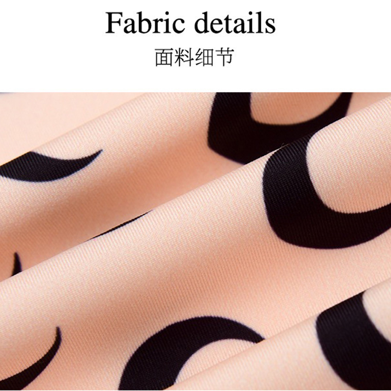 Marine Serreスタイル!月柄模様ロゴプリントムーンストレッチジャージー長袖Tシャツトップス!